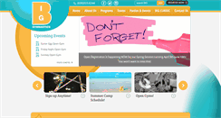 Desktop Screenshot of biggymnastics.com
